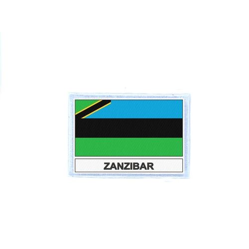 Ecusson Patch Badge Imprime Drapeau Zanzibar Tanzanie