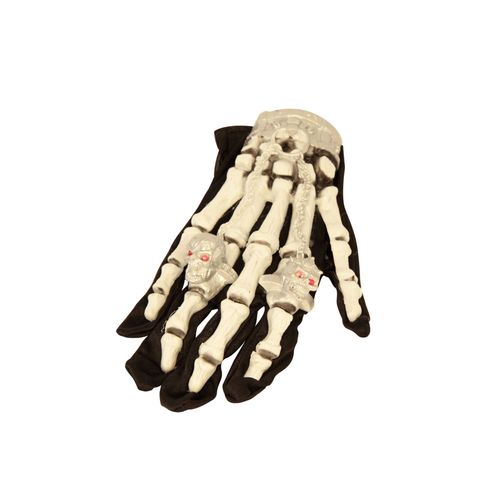 Gants Squelette Lumineux Halloween Adulte