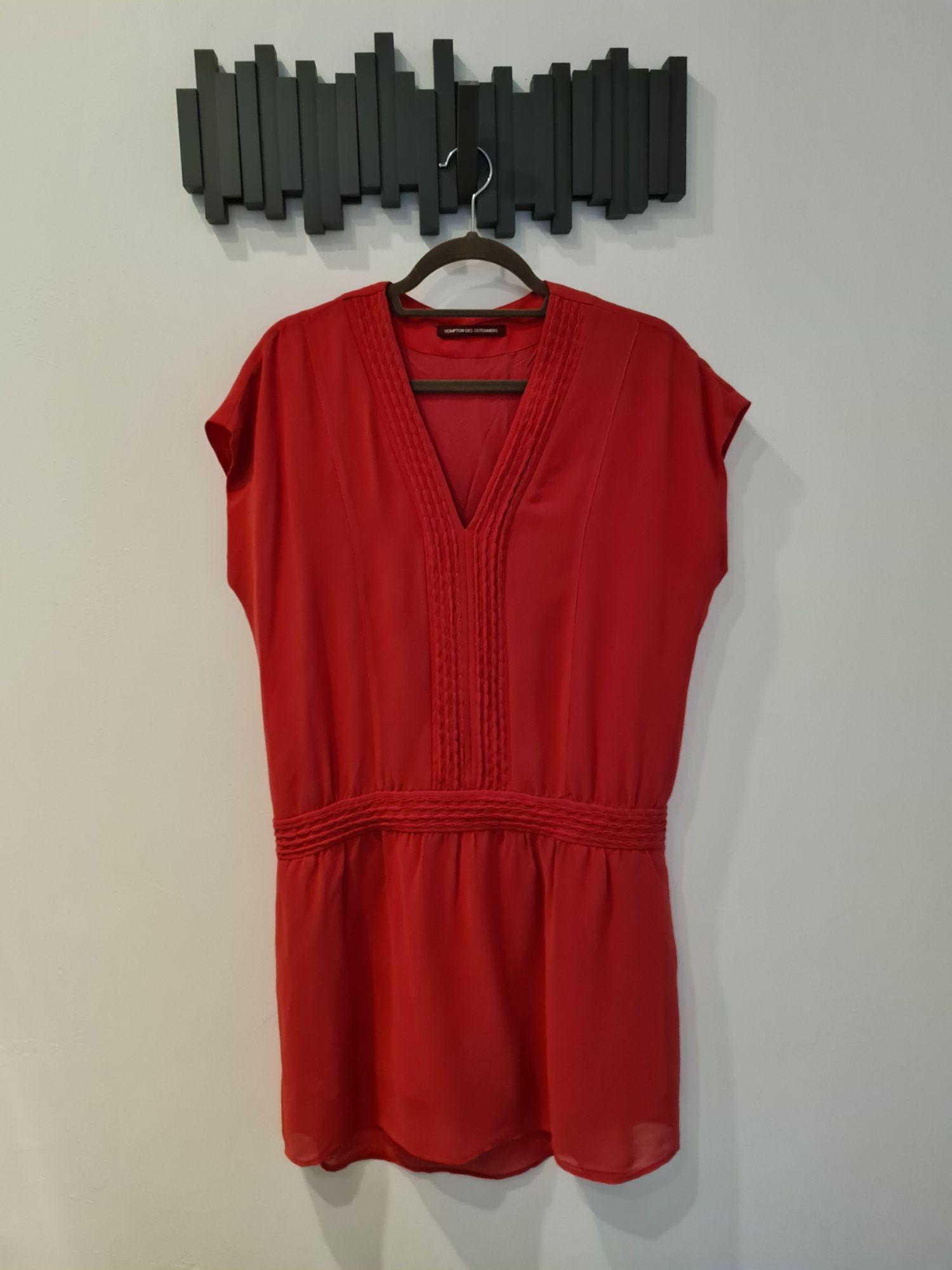 Robe rouge Comptoir des Cotonniers T.42 Rakuten