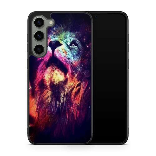 Coque Pour Samsung Galaxy A35 Lion King Afrique Tigre Tiger Sauvage Lionne Incas Art Roi Lion Panthere Ref 3000