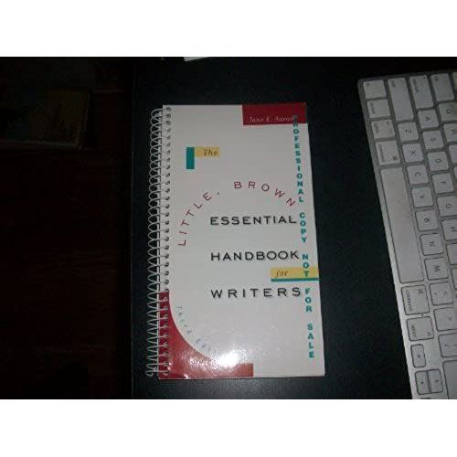 The Little, Brown Essential Handbook For Writers.