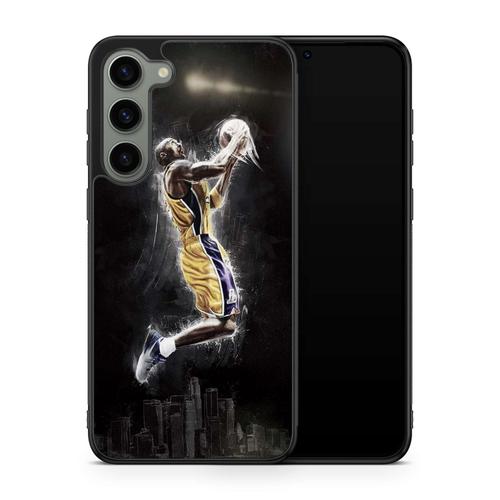 Coque Pour Samsung Galaxy A35 Légende Jordan Lebron James Kobe Bryant Basket Ball Star Numéro 23 24 Ballon Street Hiphop Ref 398