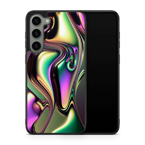 Coque Pour Samsung Galaxy A35 Metal Liquid Abstrait Art Ref 3000