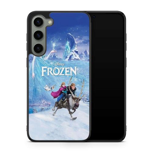 Coque Pour Samsung Galaxy A35 Reine Des Neiges Princesse Hiver Noel Olaf Frozen Disney Elsa Anna Ref 1198