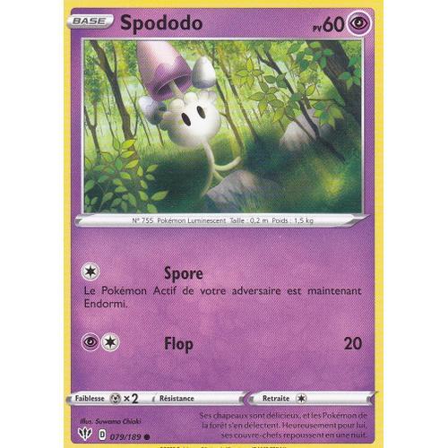 Carte Pokemon - Spododo - 79/189 - Épée Et Bouclier 3 Ténèbres Embrasées