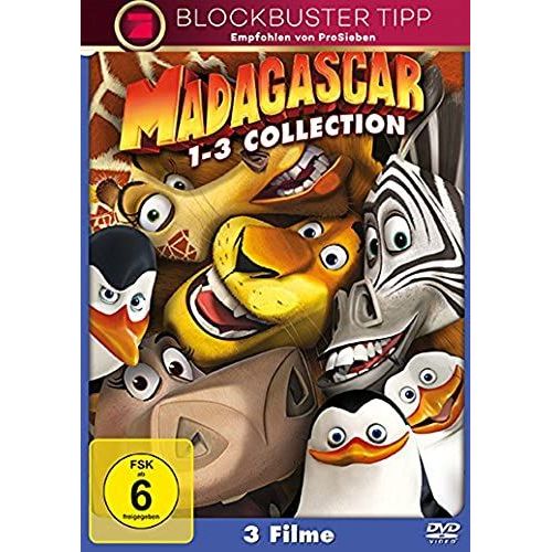 Madagascar 1-3 Box (3-Dvd)