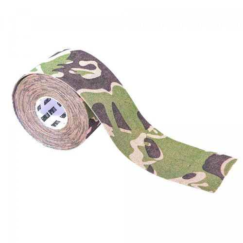 Gorilla Sports - Bandes De Kinésiologie - 2,5 Cm À 10 Cm - 14 Couleurs - Couleur : Camouflage Vert - Largeur : 5 Cm