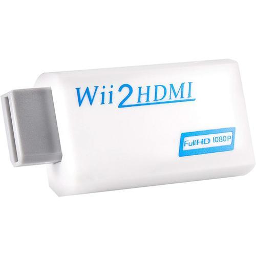 Convertisseur Audio Vidéo Pas De Perte De Transmission Convertisseur Tv Full Hd Avec Un Seul Câble Hdmi Wii2hdmi Pour Convertisseur Wii Vers Hdmi Pour Adaptateur Wii Vers Hdmi