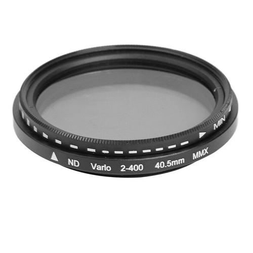 40.5/52/46/55mm Fader Variable ND filtre réglable ND2 à ND400 densité neutre caméra lentille en verre optique pour Canon Nikon