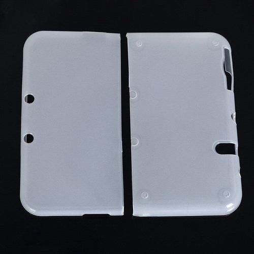1pc Clair Blanc Doux Étui De Protection En Polyuréthane Thermoplastique Peau Couverture Protecteur Garde Étui Pour Nintendo 3ds Ll/Xl Nouveau