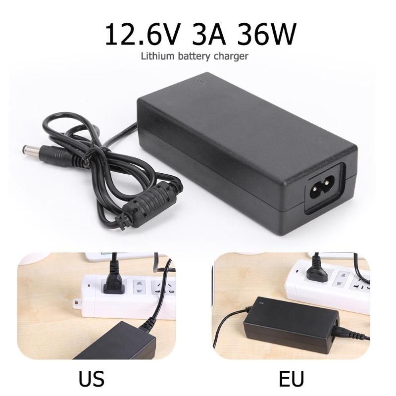 DC12.6V 3A 36W chargeur de batterie au Lithium adaptateur se... - 2