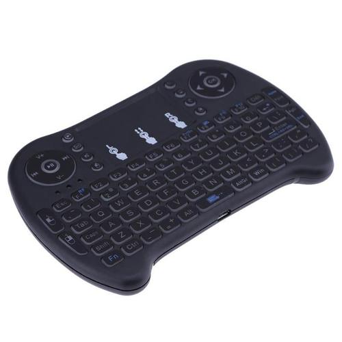 2.4G Mini clavier sans fil rétro-éclairage mouche Air souris Touchpad pour TV Box PC pour Android/MAC/Windows 7/8/10/décodeur réseau