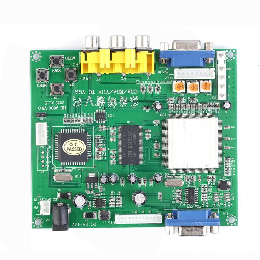 1 ensemble module de carte de convertisseur vido rvb CGA EG... - 2