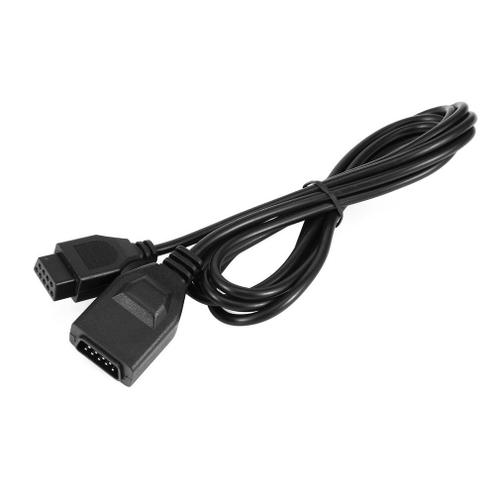 couleur noire MachinYesell Câble dextension de manette de 5,2 m pour poignée de poignée de contrôleur Sega Genesis 2 MD2 