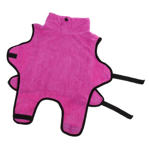 Serviette De Bain Peignoir Pour Chien Violet L