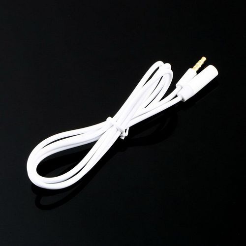1M 3.5mm écouteur rallonge câble femelle à mâle F/M casque casque stéréo Audio rallonge câble cordon blanc en gros