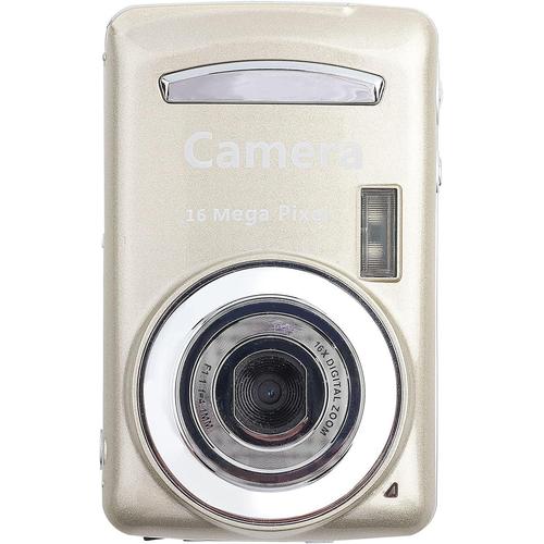 Appareil photo numérique FHD 720P pour enfants, caméra vidéo, zoom numérique 16x, appareil photo compact point et tir, petit appareil photo portable pour adolescents, étudiants, garçons, filles,