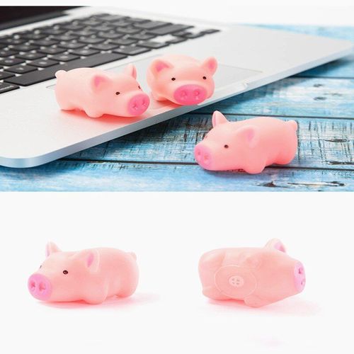 1 Pièce Presser Cochon Animal Lente Augmentation Sonorité Jouets Pour Enfants Anti-Stress Pratique Blagues Enfants Mignon Jouet Caoutchoucs Cochons