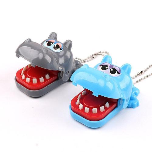 Bouche Dentiste Morsure Doigt Gags Jeu Drôle Nouveauté Jouet Cadeau Crocodile Hippopotame Requin Chien Enfants Jouer Amusant Ramdom Couleur Petite Taille