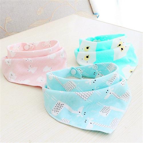 Bavoirs Bébé Coton Bébé Alimentation Tablier Triangle Bavoir Filles Garçons Bande Dessinée Alimentation Écharpe Bavoir Col Bavoir Burp Tissu Bandana Salive Serviette