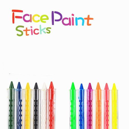 Bébé Visage Visage Peinture Crayon Crayons Épissage Visage Peinture Corps Peinture Stylo Bâton Pour Enfants Maquillage Fête Décoration