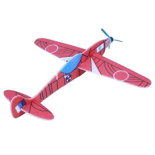 12 Pièces Bricolage Jet De Main Avion Volant Planeur Jouet Avions En Mousse Plast Sac De Fête Remplisseurs Enfants Enfants Jouets Jeu