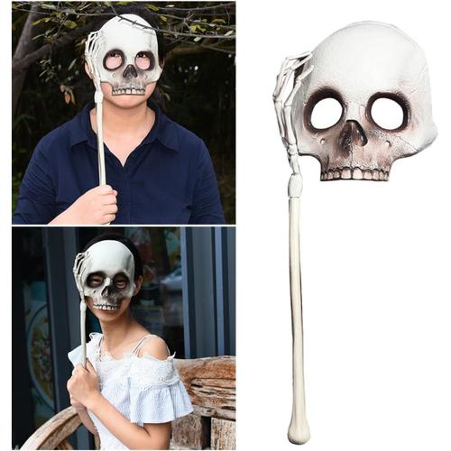 Masque Squelette Halloween Masque De Crâne Masque De Cosplay Crâne Complet Masques De Déguisement Pour Adultes Masques Squelettes Pour Adultes Tiare Fantôme Le Crâne Homme Blanche