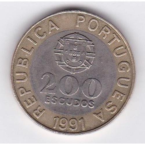 Portugal 200 Escudos 1991