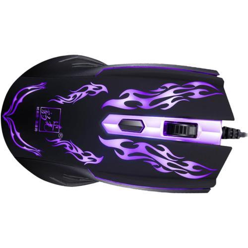 4 Souris d'ordinateur Souris Optique Souris sans Fil Accessoire Informatique Souris Filaire l'ordinateur Accessoires