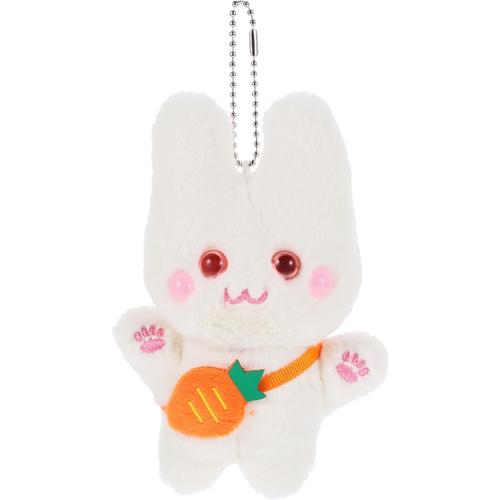 Carotte Sac À Dos Lapin Pendentifs Lapin En Peluche Porte-Clés Lapin En Peluche De Pâques Rabbit Toys Plush Rabbit Décor Pendentifs Suspendus Sac Adorable Porte-Clés Pendaison Sacs