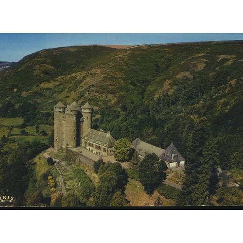 Carte Postale De Tournemire (Cantal) Le Château D' Anjony Vu Du Ciel (Réf.304)