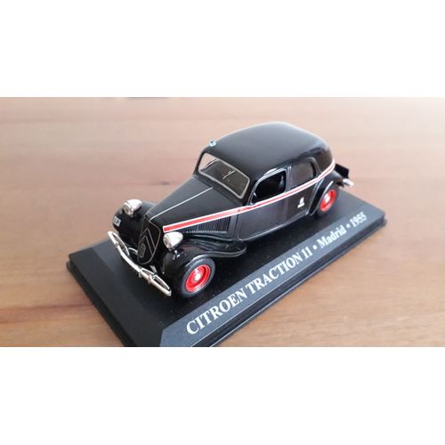 Taxi Citroën Traction 11 Madrid 1955 1:43 Neuf-Altaya