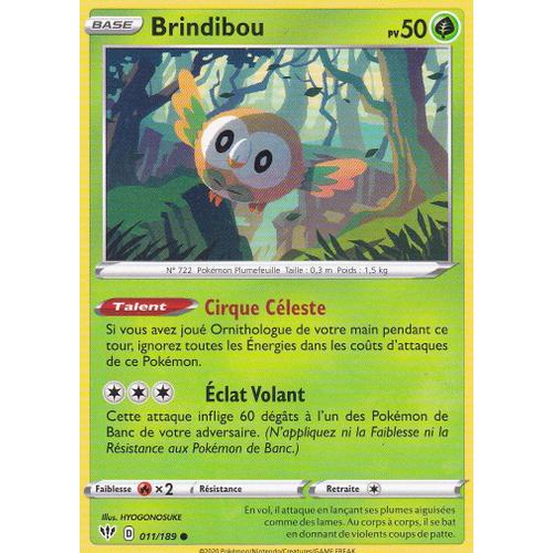 Carte Pokemon - Brindibou - 11/189 - Épée Et Bouclier 3 Ténèbres Embrasées