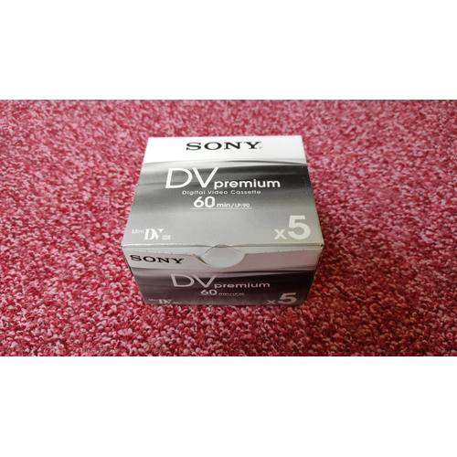 pack sony mini DV 60min