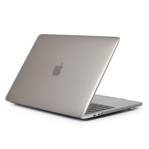 Pour Coque MacBook Pro 15 Touch Bar Housse Modèle A1990/A1707? Anti Choc Rigide Étui de Protection -gris