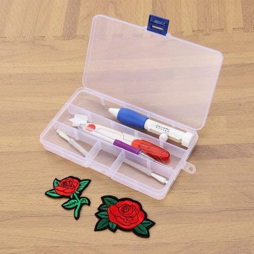 Premium Portable Durable Haute Qualité Magic Embroidery Pen Punch Needle Set Craft Tool For Kit De Couture