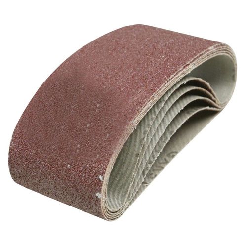 5 bandes abrasives 75 x 457 mm - Grain 40