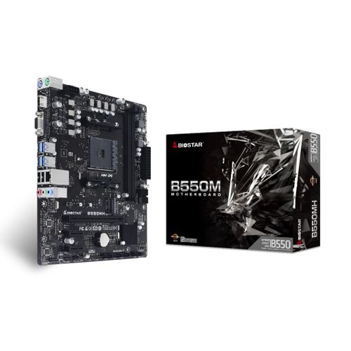Carte mère Biostar B550MH - B550/AM4/mATX