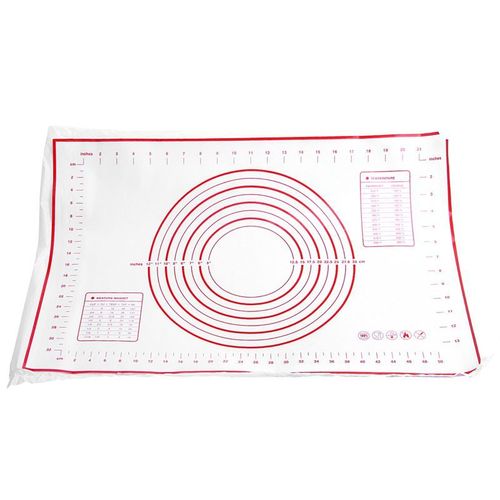 Plaque de tapis de cuisson 60x40cm pâte à rouler pâtisserie gâteaux ustensiles de cuisson revêtement tampon Silicone fibre de verre cuisine four outil de cuisson haute qualité