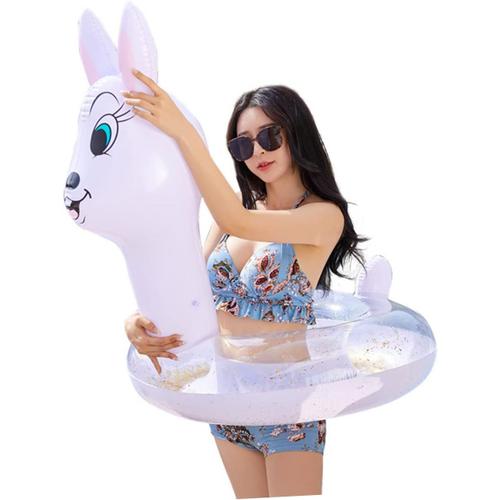 1 Pc Anneau De Bain En Pvc Flotteur Anneau D'eau Anneau De Bain Animal Bouée Gonflable Bouee Gonflable Jouet Adulte Wltoys Anneau De Jeu D'eau Anneau De Natation Plage Piscine