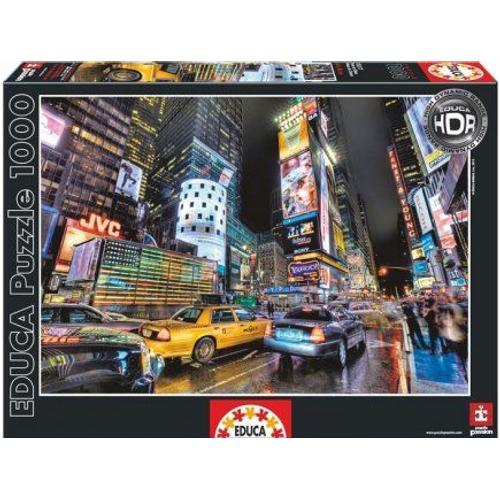 Educa Borras - 15525 - Puzzle Adulte - Times Square - New York - 1000 Pi?Ces