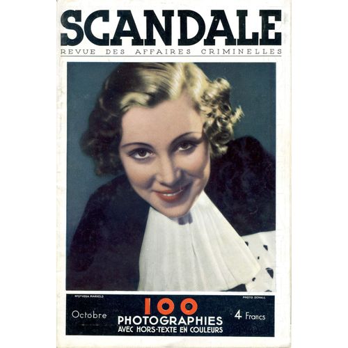 Scandale, Revue Des Affaires Criminelles N° 3 ( Octobre 1933 )