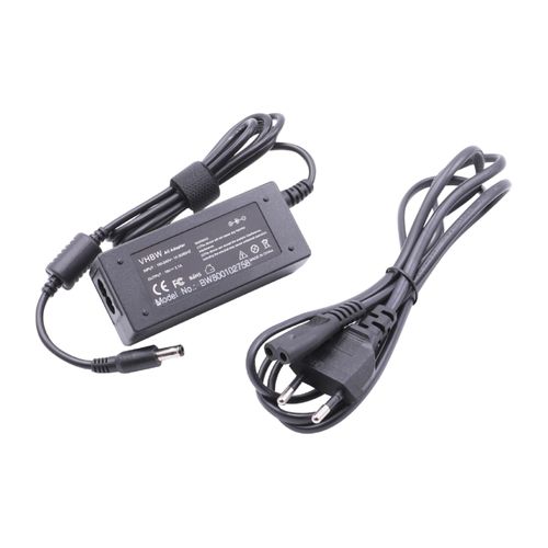 vhbw chargeur 220V pour ordinateur portable Samsung Q530, Q70, QX310, R39, R408, R458, R460, R505, R508, R509, R510 comme AD-6019, AD-4019R.
