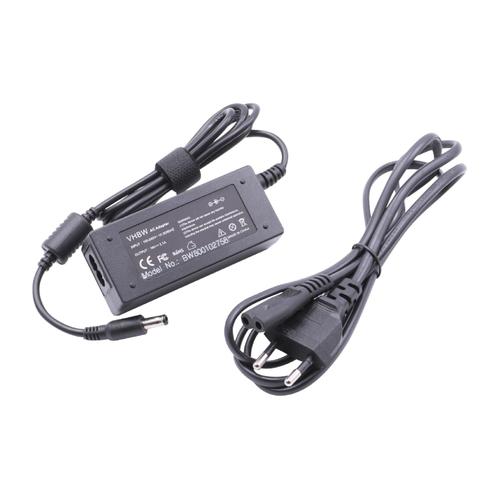 vhbw chargeur 220V pour ordinateur portable Samsung RV510, RV515 S02, RV515 S03, RV515 S04, RV515 S04de, RV515 S05 comme AD-6019, AD-4019R.