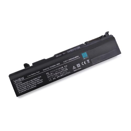 vhbw Li-Ion batterie 4400mAh (10.8V) pour ordinateur Toshiba Dynabook Qosmio F20/590LS, F25, F25-AV205 comme PA3356U-1BAS.