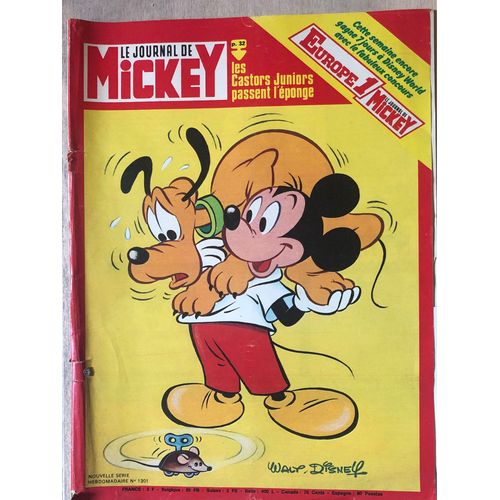 Journal De Mickey Nouvelle Serie N° 1301 