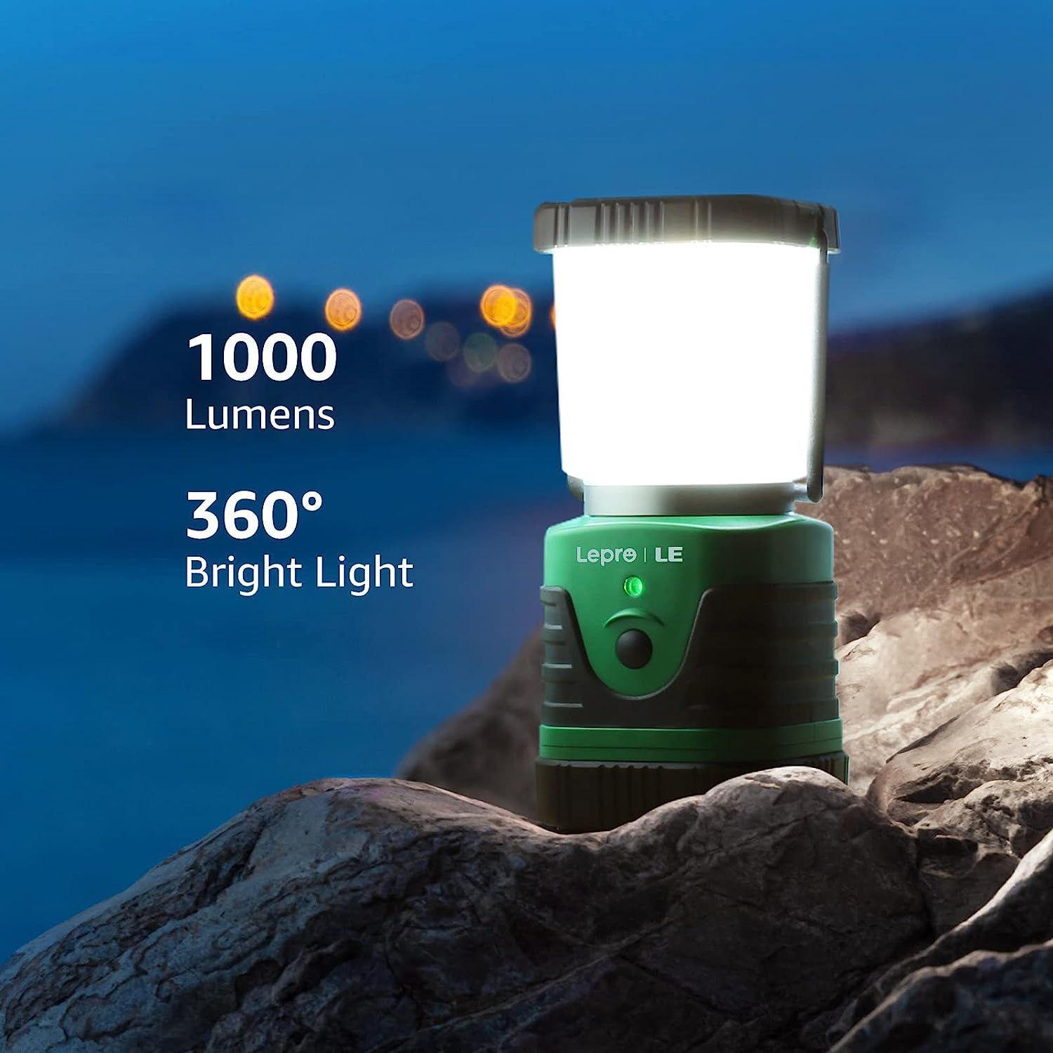 Blanc Lepro Lanterne Camping Led Rechargeable, Lampe Camping...