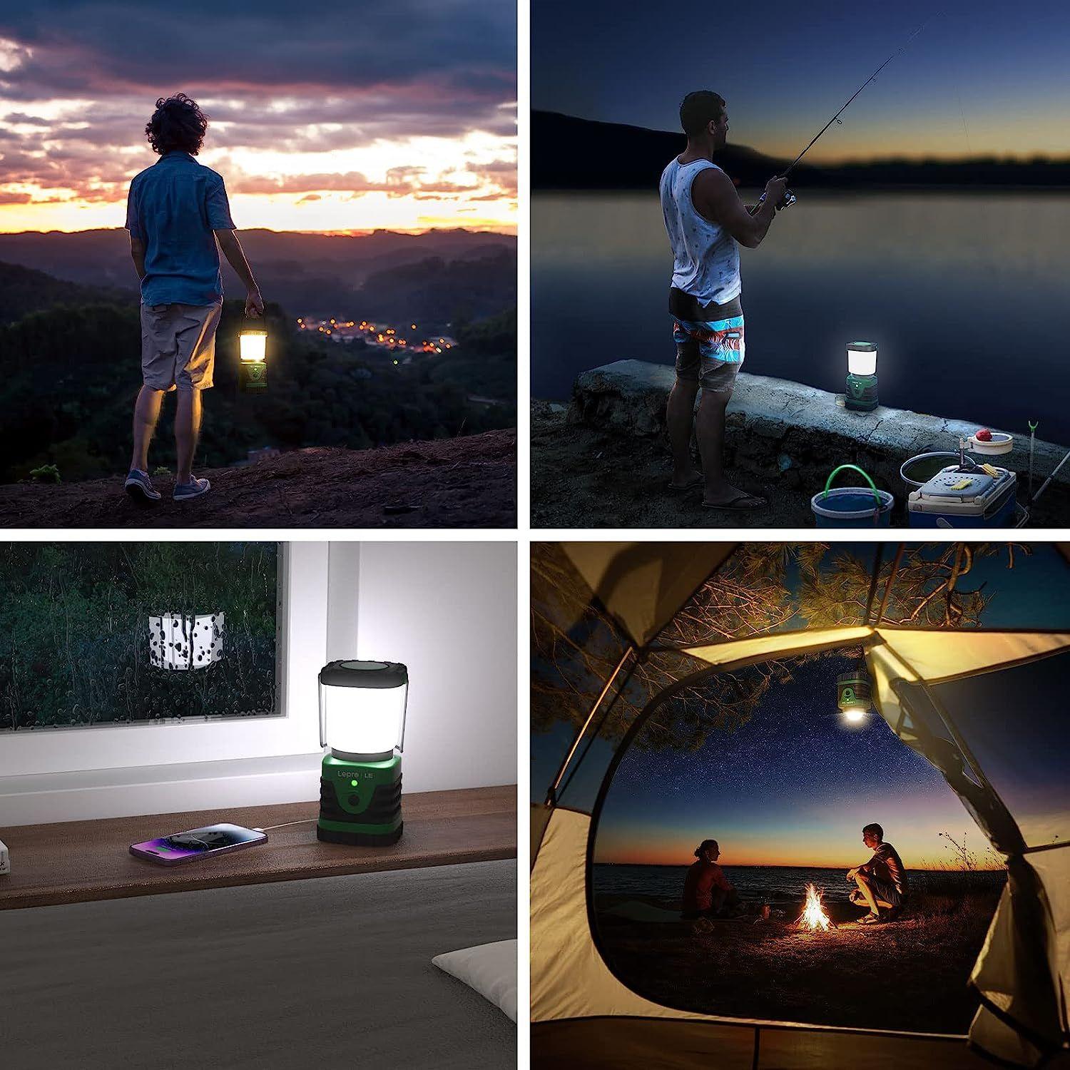 Blanc Lepro Lanterne Camping Led Rechargeable, Lampe Camping... - 6