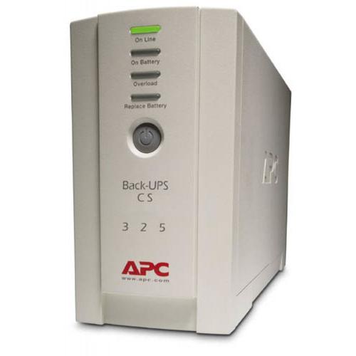 APC Back-UPS CS 325 - Onduleur - CA 230 V - 210 Watt - 350 VA - connecteurs de sortie : 4 - beige