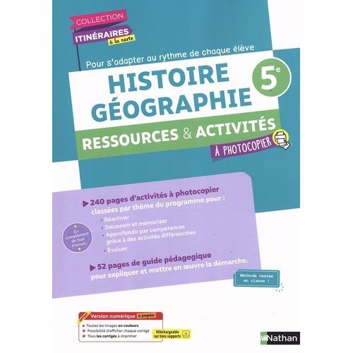 Histoire Géographie 5e - Ressources & Activités À Photocopier